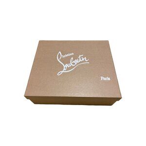 Christian Louboutin Empty Shoe Box  12”x10”x4 Storage Display Large Tissue Paper